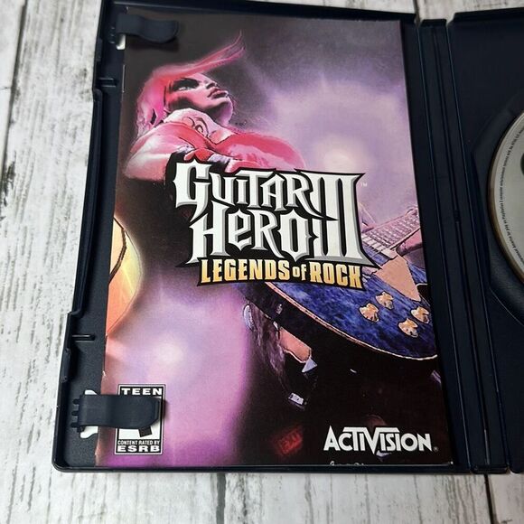 Guitar Hero III 3 Legends of Rock 2007 PS2 Video Game and World Tour 2008 - Picture 4 of 10